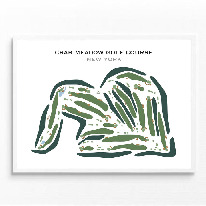 Crab Meadow Golf Course, New York - Printed Golf Course