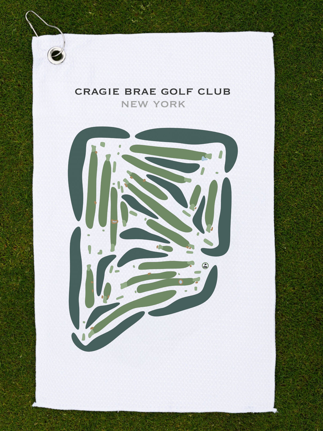 Cragie Brae Golf Club, New York - Printed Golf Courses