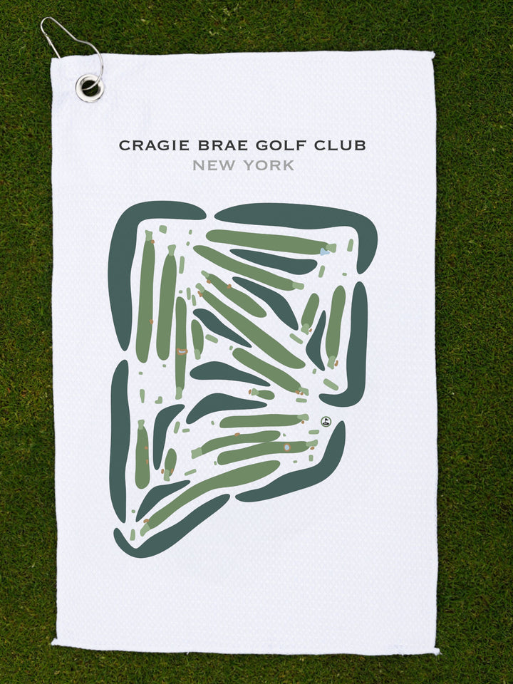 Cragie Brae Golf Club, New York - Printed Golf Courses