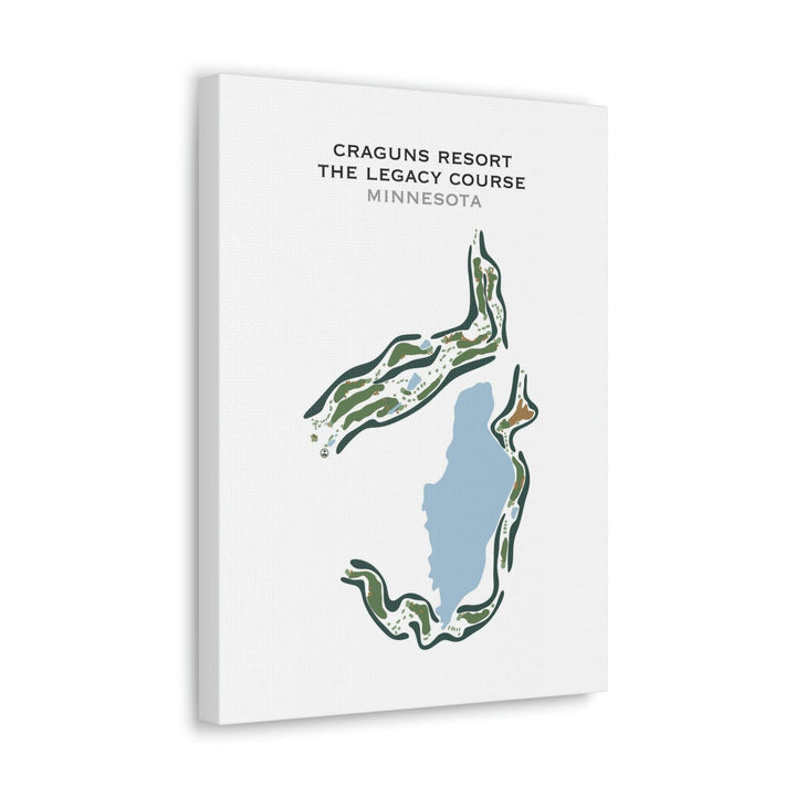 Cragun's Resort, The Legacy Course, Minnesota - Printed Golf Course