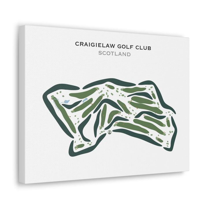 Craigielaw Golf Club, Scotland - Printed Golf Courses