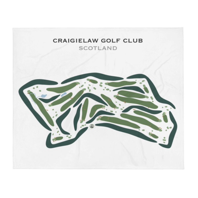 Craigielaw Golf Club, Scotland - Printed Golf Courses