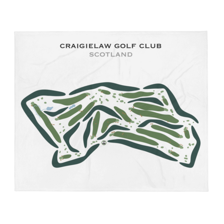 Craigielaw Golf Club, Scotland - Printed Golf Courses