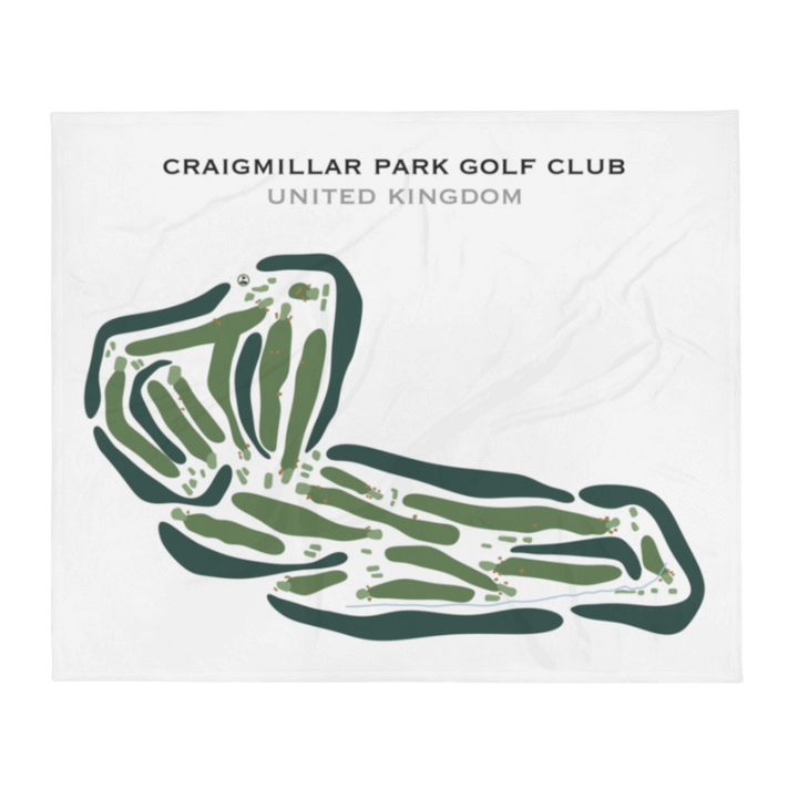 Craigmillar Park Golf Club, United Kingdom - Printed Golf Courses