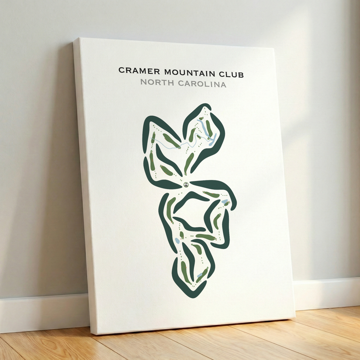 Cramer Mountain Club, North Carolina - Printed Golf Courses