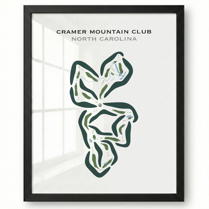 Cramer Mountain Club, North Carolina - Printed Golf Courses