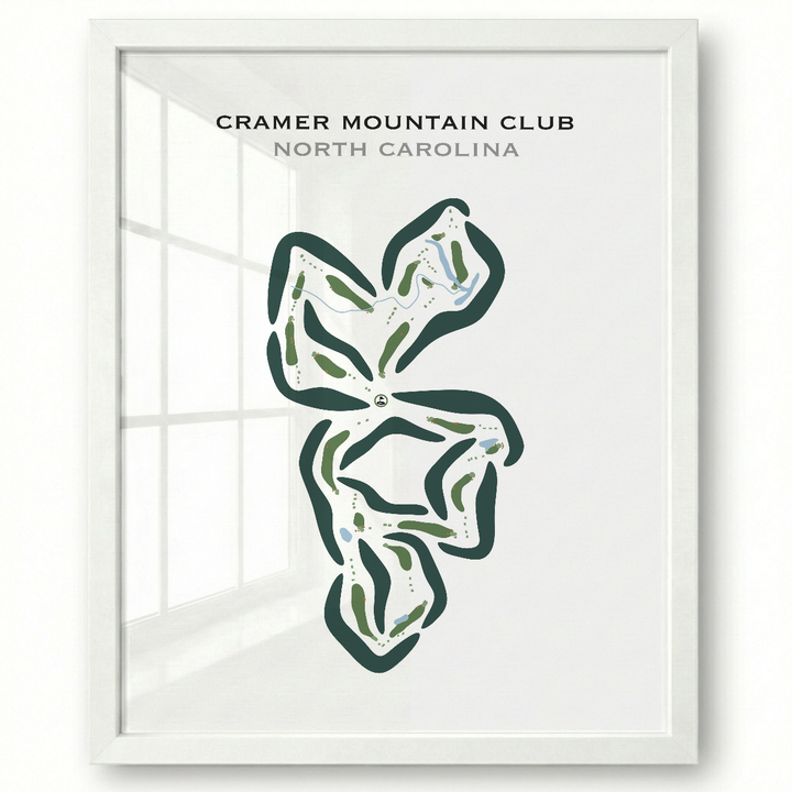 Cramer Mountain Club, North Carolina - Printed Golf Courses