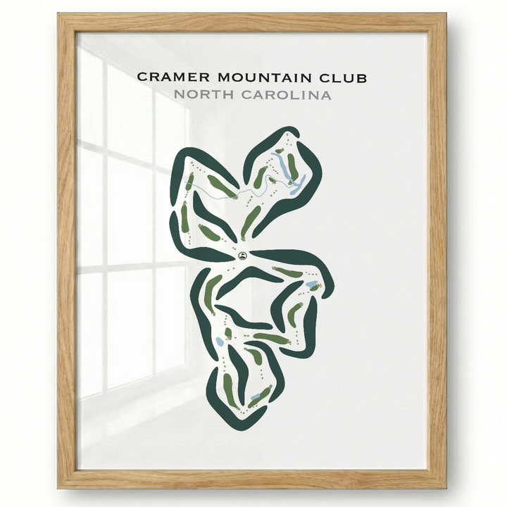 Cramer Mountain Club, North Carolina - Printed Golf Courses