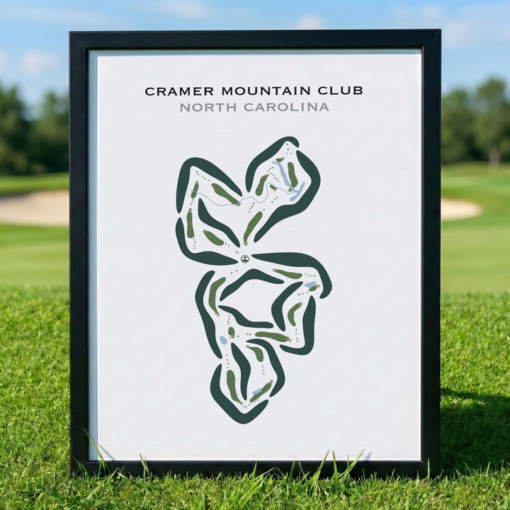 Cramer Mountain Club, North Carolina - Printed Golf Courses