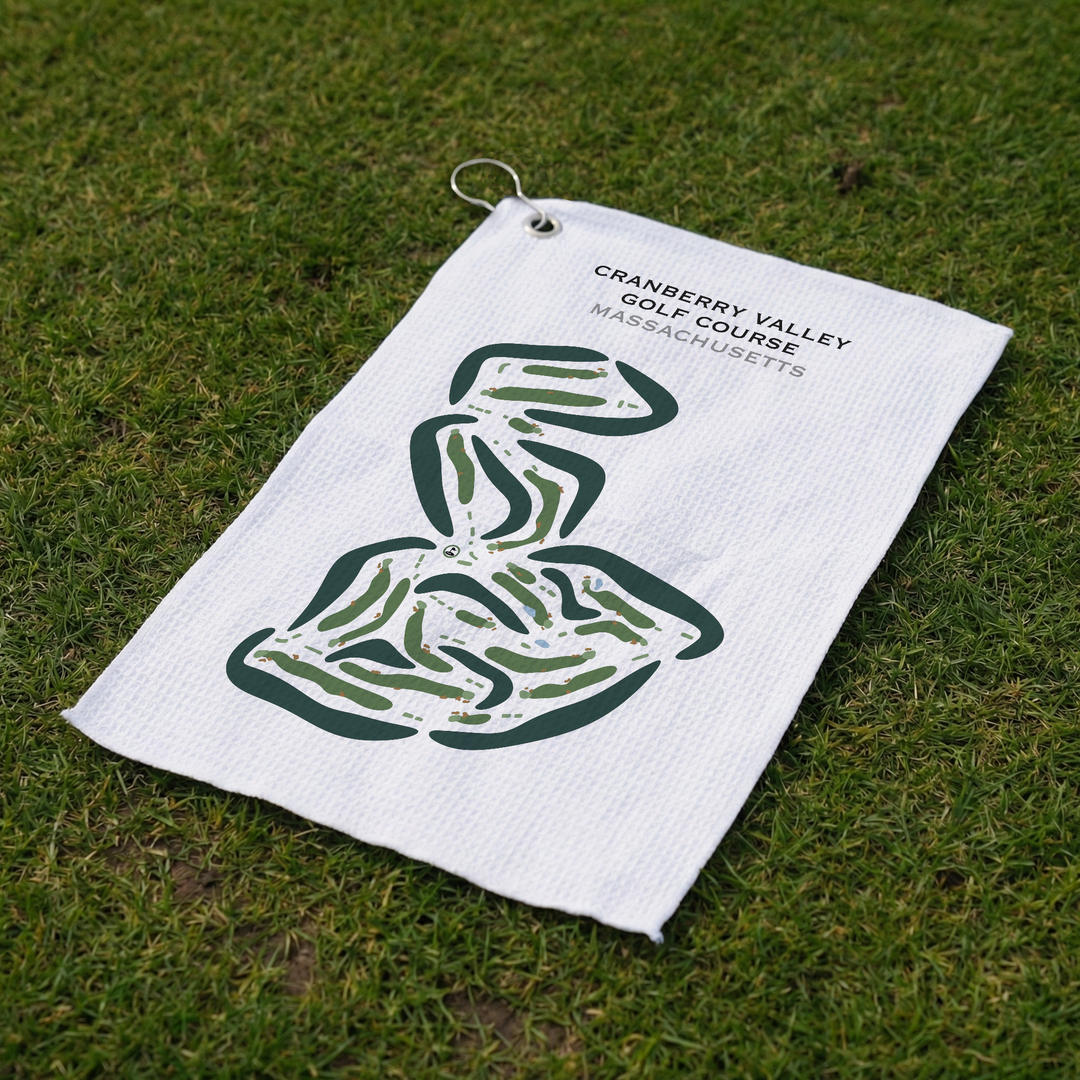 Cranberry Valley Golf Course, Massachusetts - Printed Golf Courses