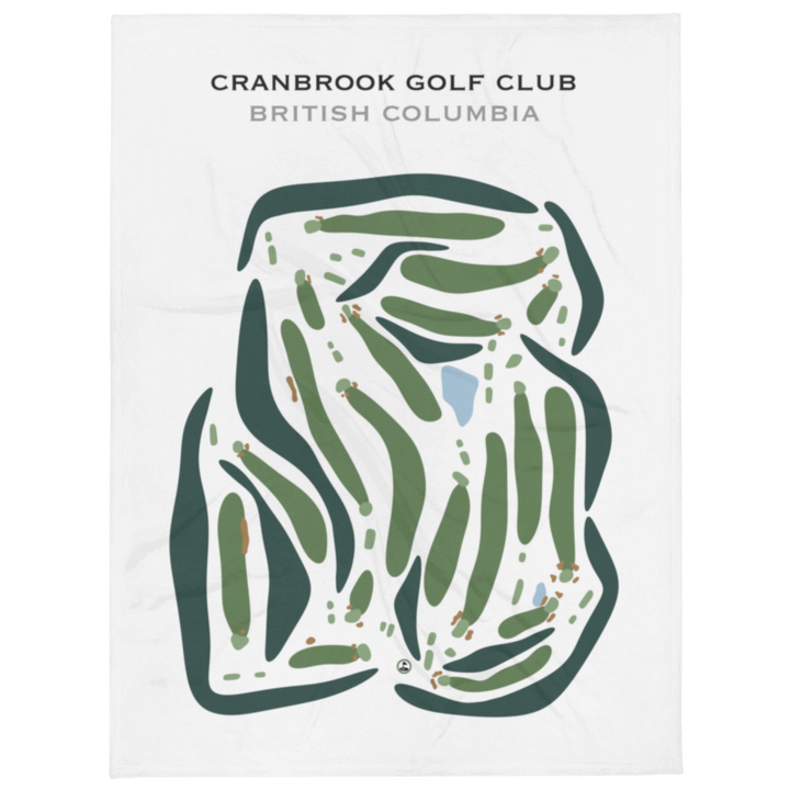 Cranbrook Golf Club, British Columbia, Canada - Printed Golf Courses