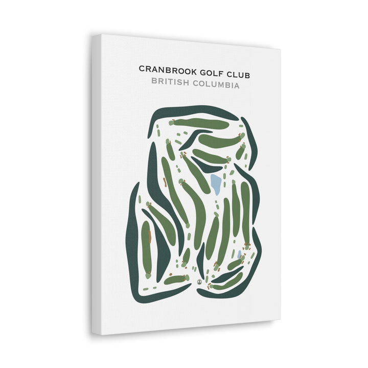 Cranbrook Golf Club, British Columbia, Canada - Printed Golf Courses