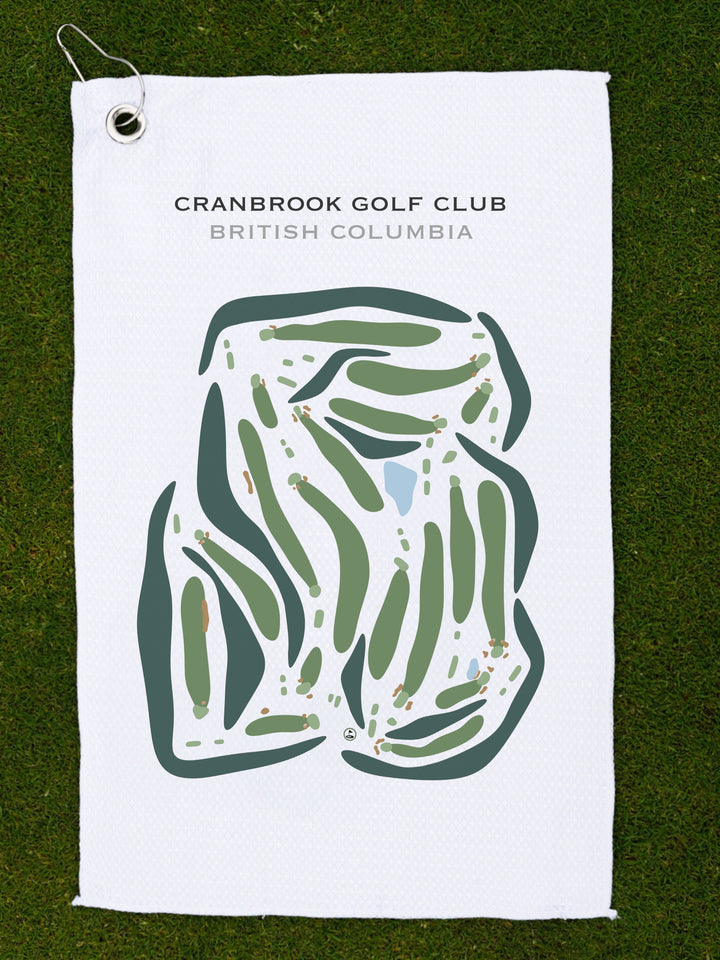 Cranbrook Golf Club, British Columbia, Canada - Printed Golf Courses