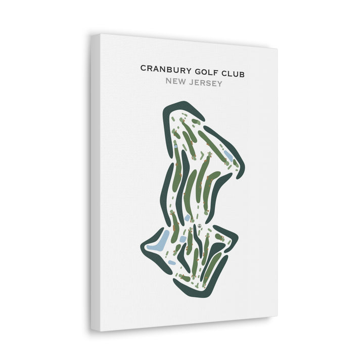 Cranbury Golf Club, New Jersey - Printed Golf Courses