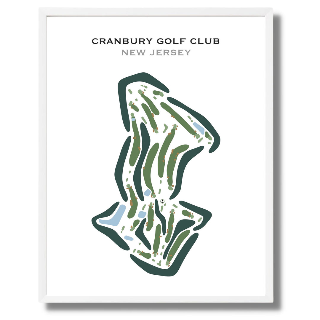 Cranbury Golf Club, New Jersey - Printed Golf Courses