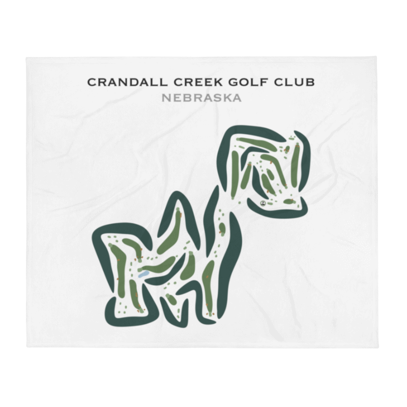 Crandall Creek Golf Club, Nebraska - Printed Golf Courses
