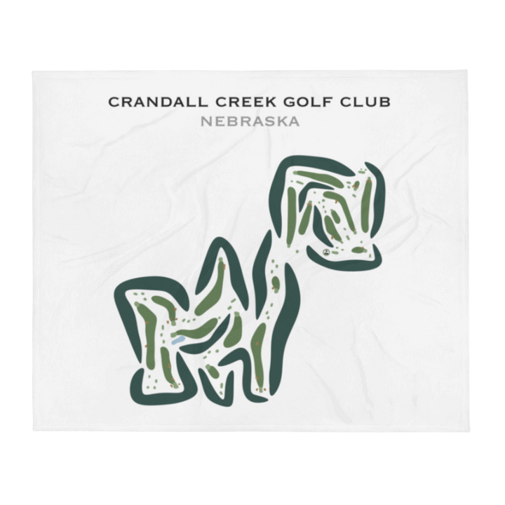 Crandall Creek Golf Club, Nebraska - Printed Golf Courses