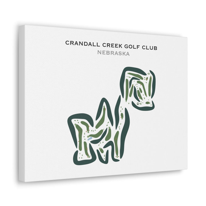 Crandall Creek Golf Club, Nebraska - Printed Golf Courses