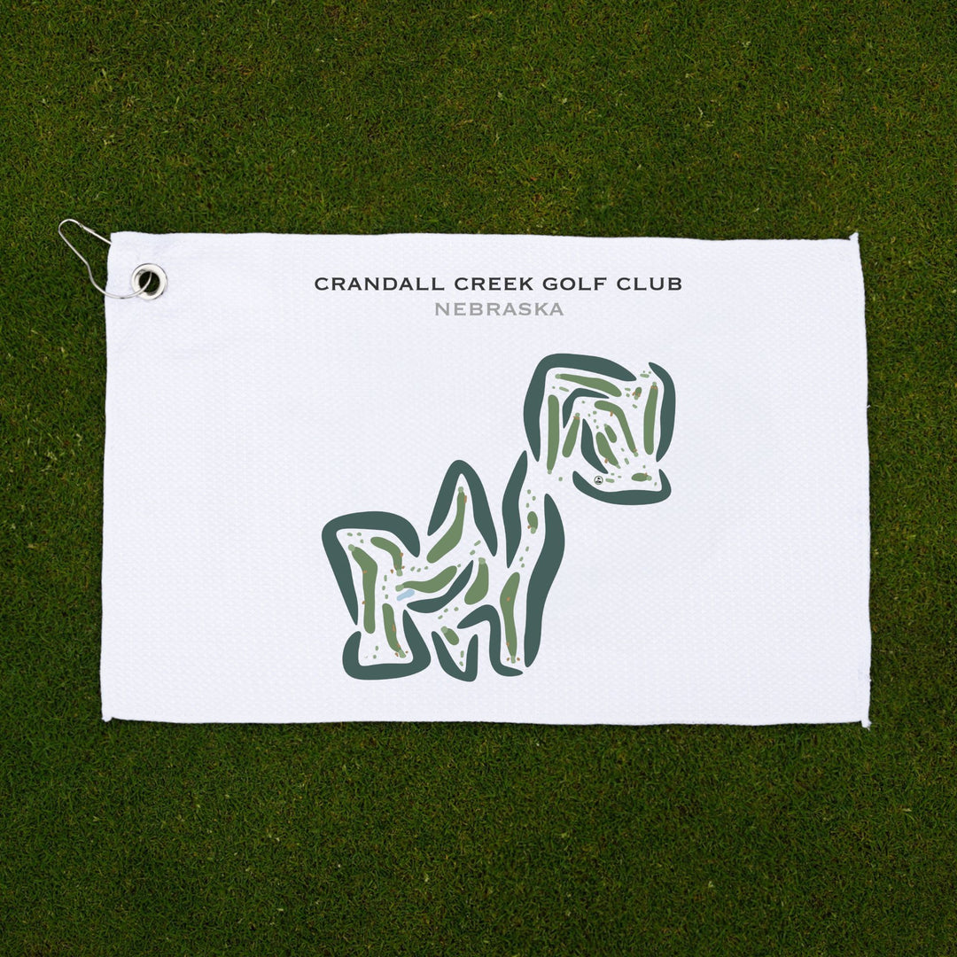 Crandall Creek Golf Club, Nebraska - Printed Golf Courses