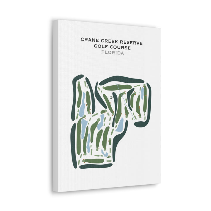 Crane Creek Reserve Golf Course, Florida - Printed Golf Courses