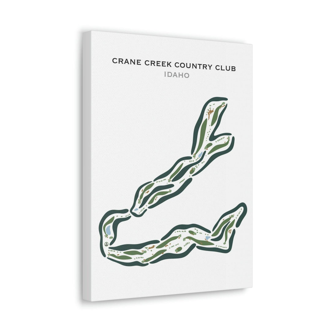 Crane Creek Country Club, Idaho - Printed Golf Course