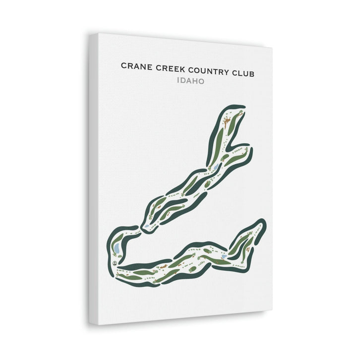 Crane Creek Country Club, Idaho - Printed Golf Course