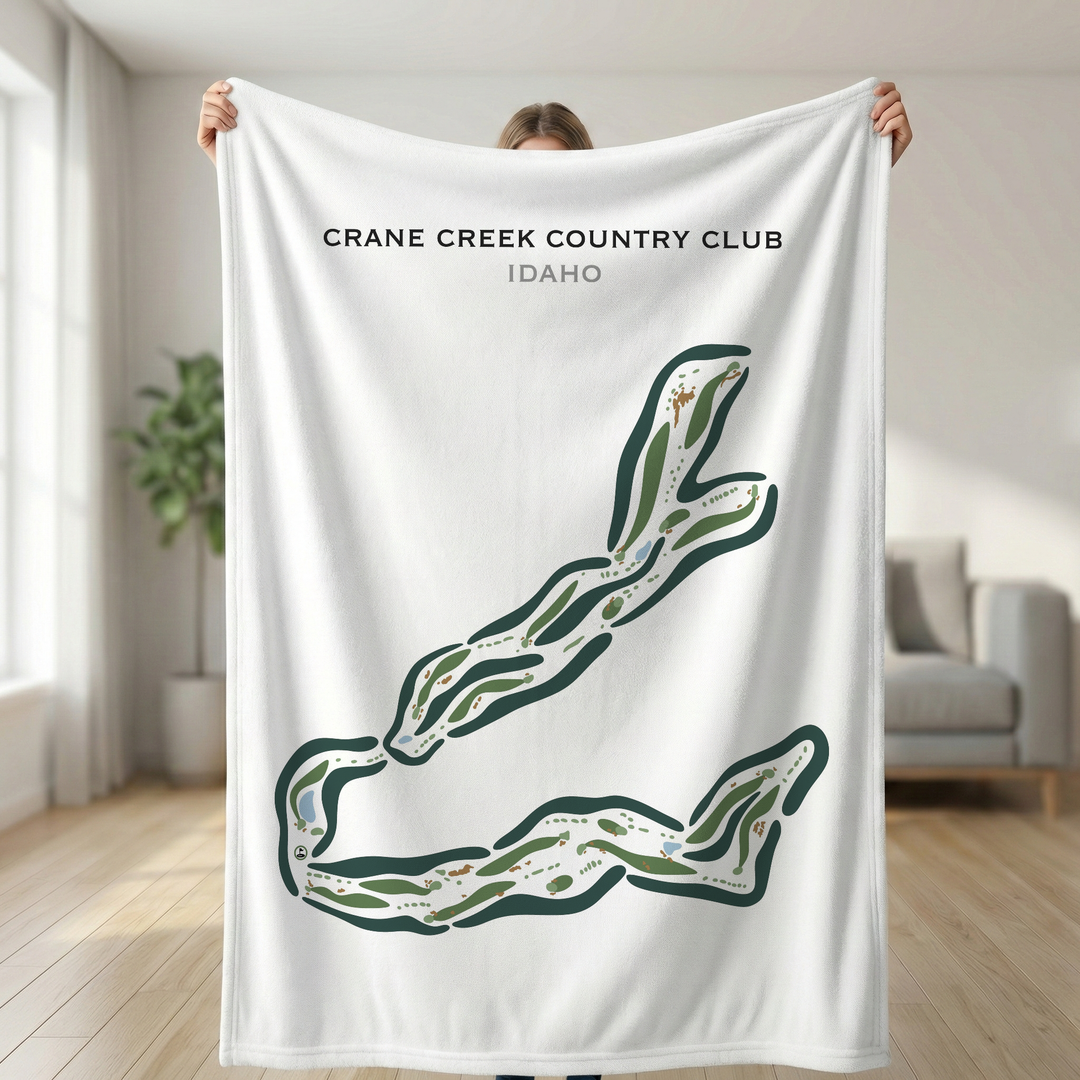 Crane Creek Country Club, Idaho - Printed Golf Course