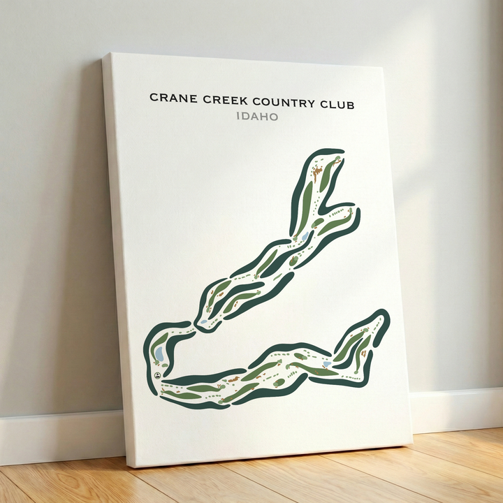 Crane Creek Country Club, Idaho - Printed Golf Course