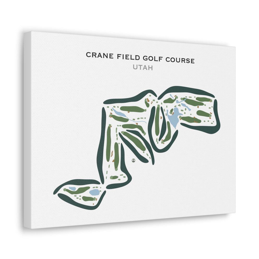 Crane Field Golf Course, Utah - Printed Golf Courses