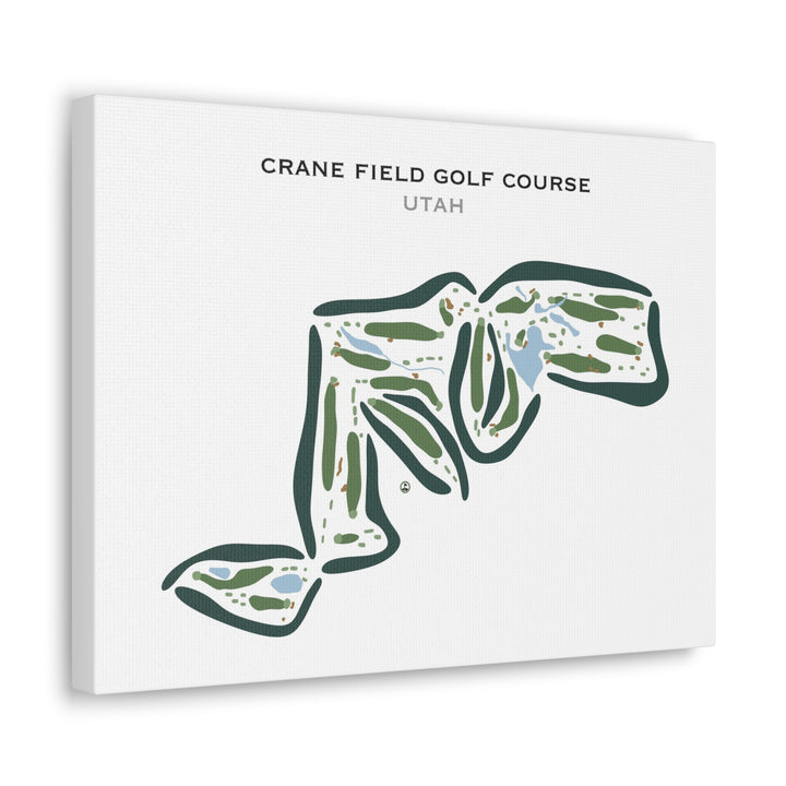 Crane Field Golf Course, Utah - Printed Golf Courses