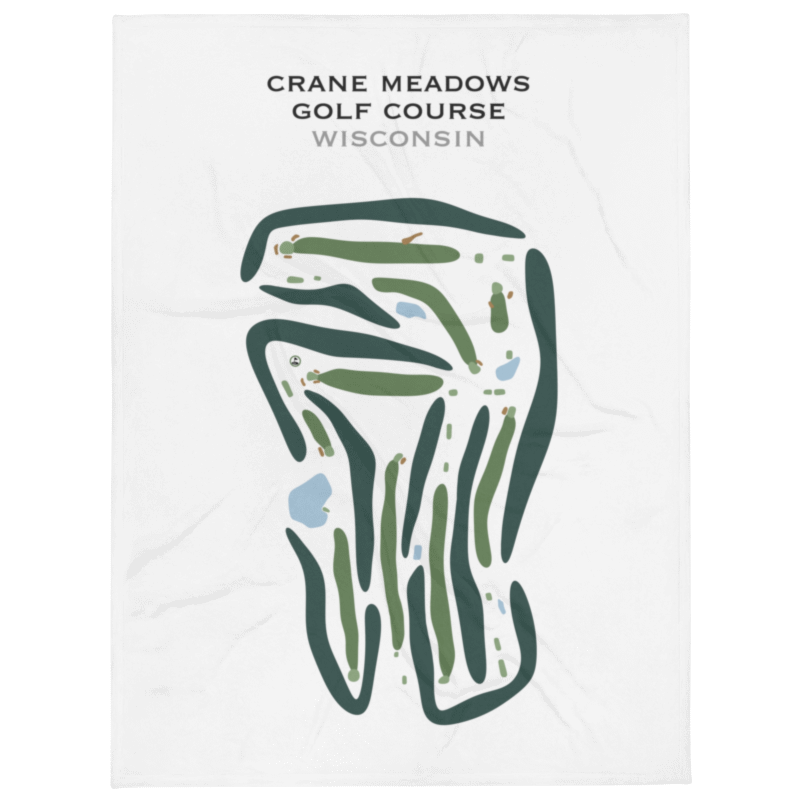 Crane Meadows Golf Course, Wisconsin - Printed Golf Courses