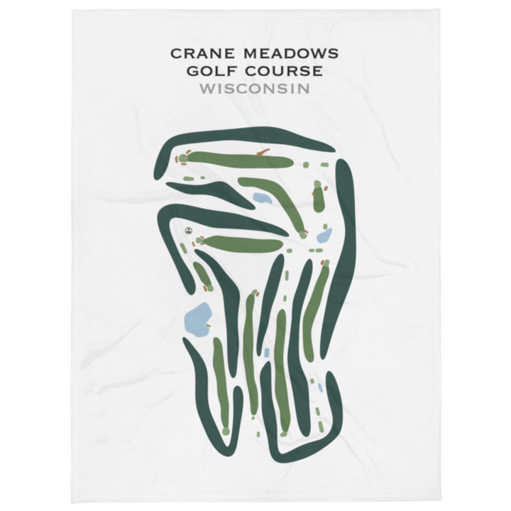 Crane Meadows Golf Course, Wisconsin - Printed Golf Courses