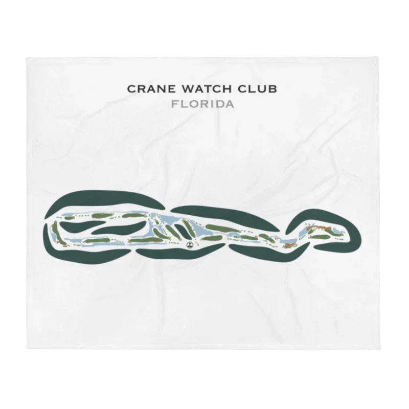 Crane Watch Club, Florida - Printed Golf Courses