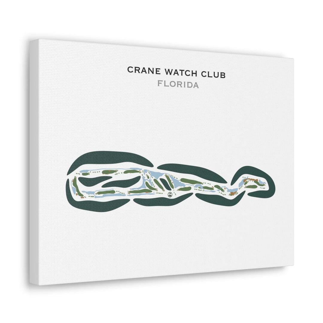 Crane Watch Club, Florida - Printed Golf Courses