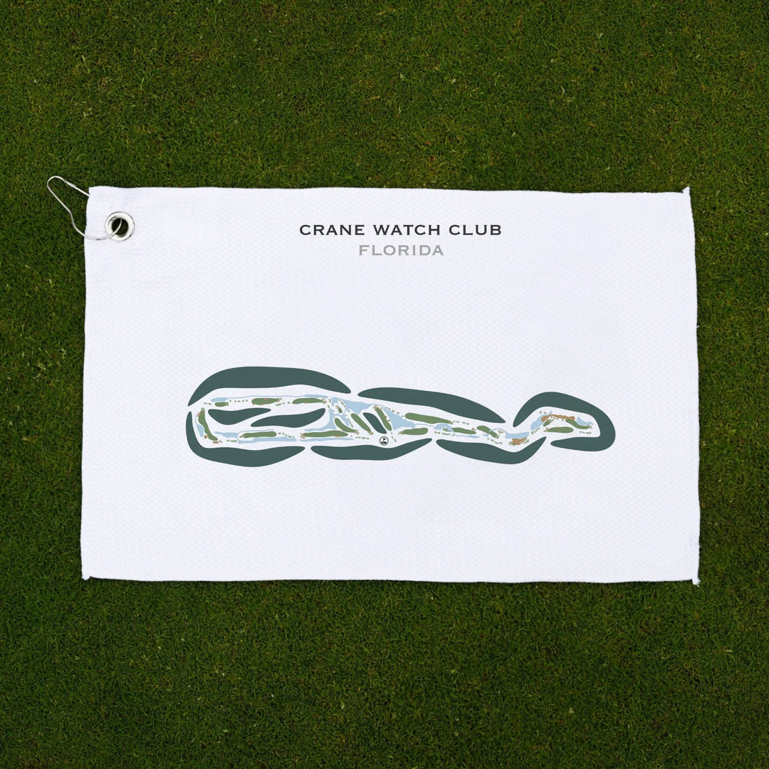 Crane Watch Club, Florida - Printed Golf Courses
