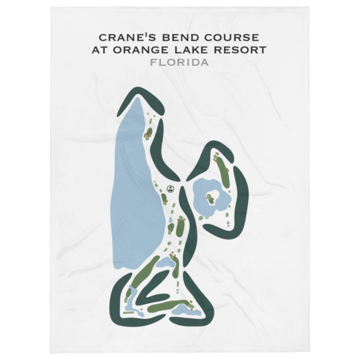 Crane's Bend Course at Orange Lake Resort, Florida - Printed Golf Courses