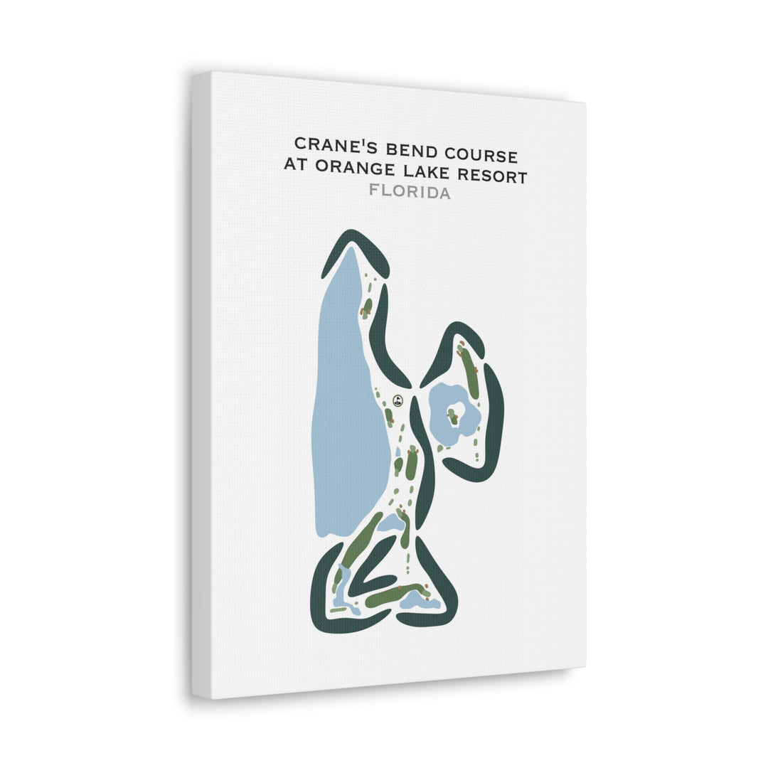 Crane's Bend Course at Orange Lake Resort, Florida - Printed Golf Courses