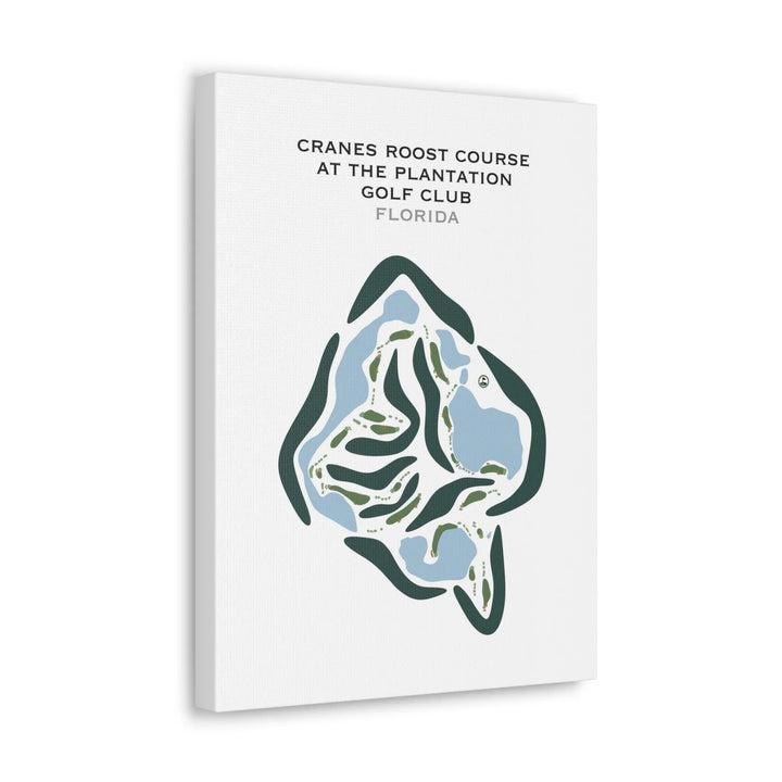 Cranes Roost Course at The Plantation Golf Club, Florida - Printed Golf Courses
