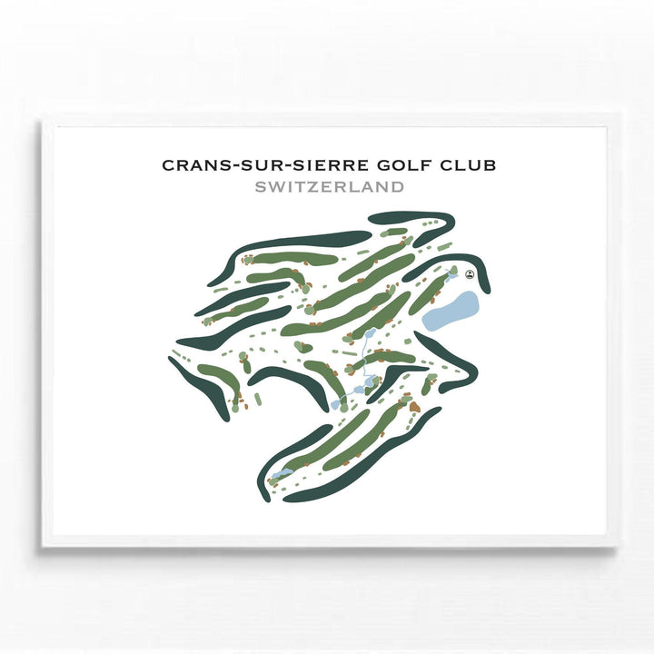 Crans-sur-Sierre Golf Club, Switzerland - Golf Course Prints