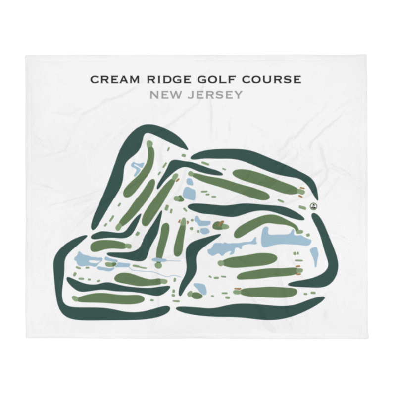 Cream Ridge Golf Course, New Jersey - Printed Golf Courses