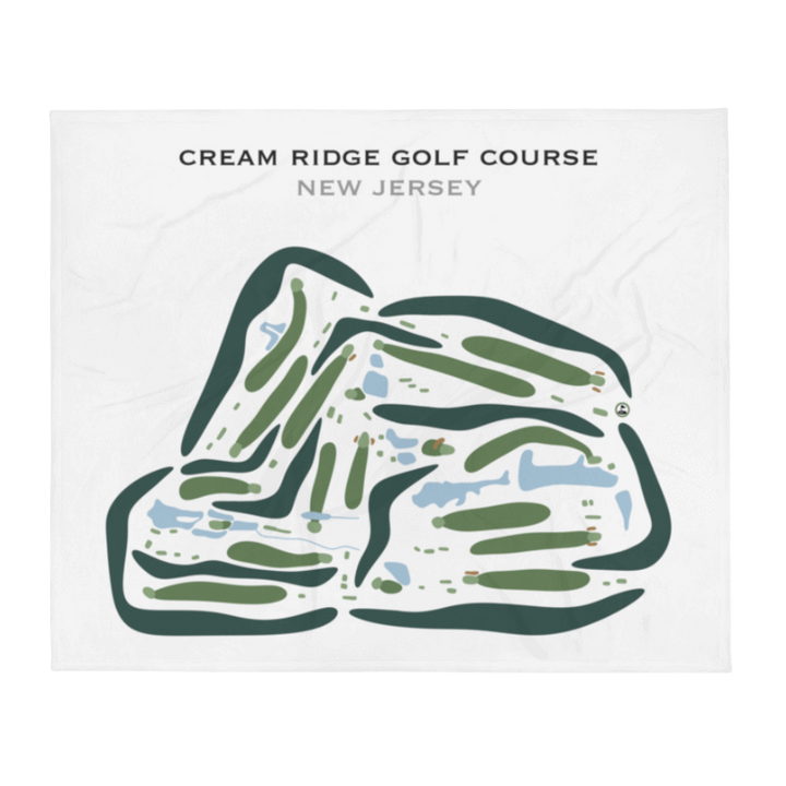 Cream Ridge Golf Course, New Jersey - Printed Golf Courses