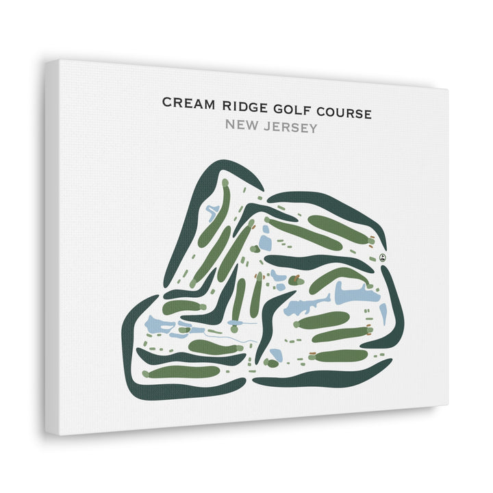 Cream Ridge Golf Course, New Jersey - Printed Golf Courses