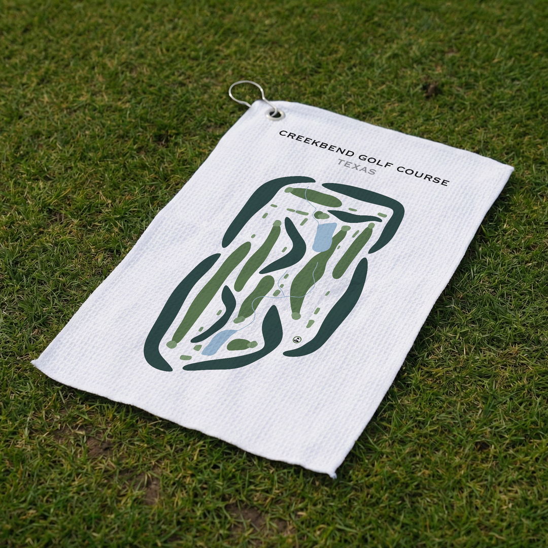 Creekbend Golf Course, Texas - Printed Golf Courses