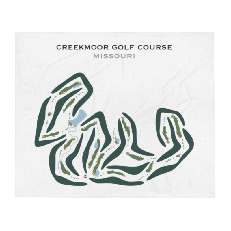 Creekmoor Golf Course, Missouri - Printed Golf Course