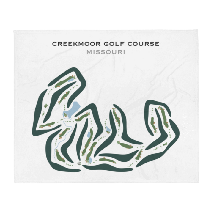 Creekmoor Golf Course, Missouri - Printed Golf Course