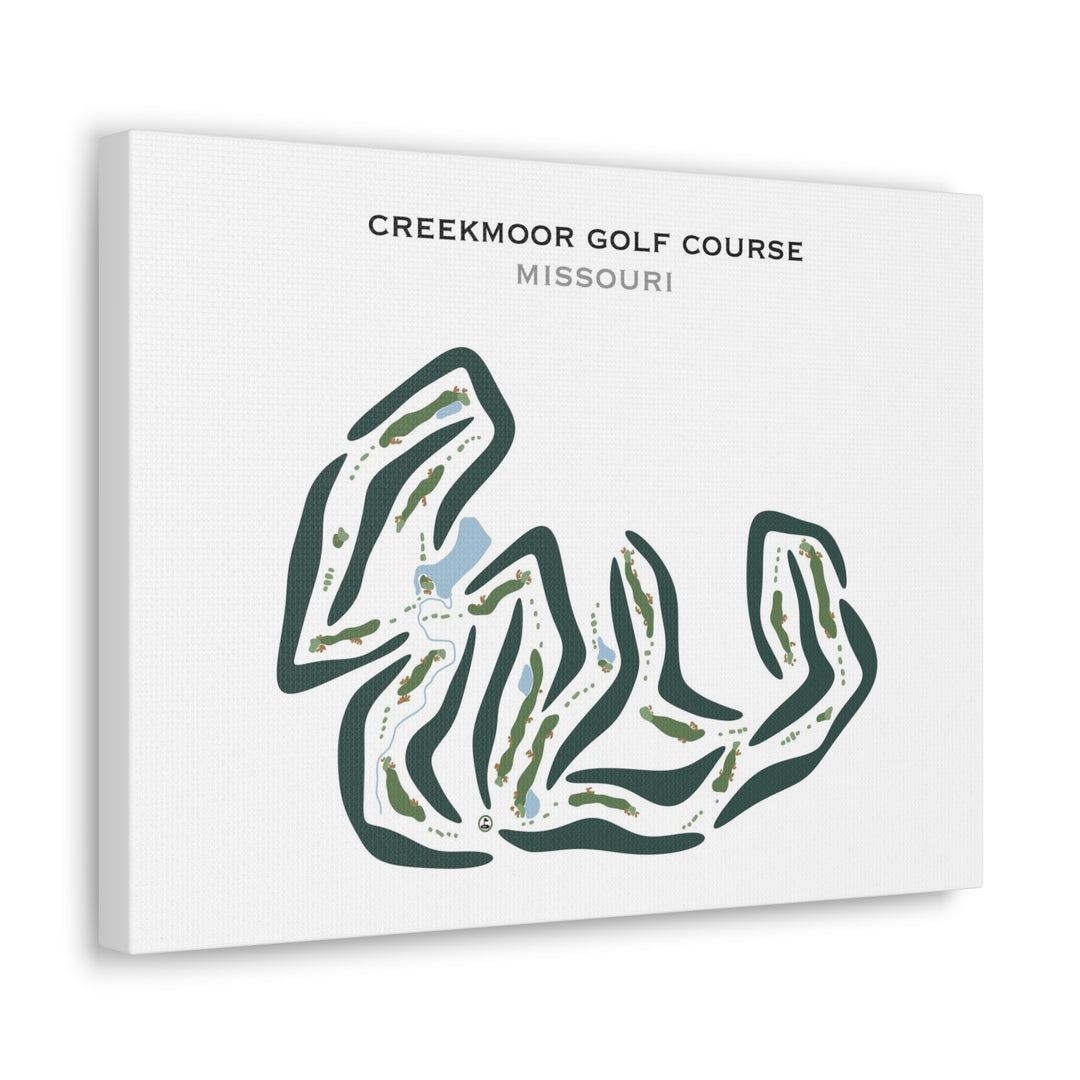 Creekmoor Golf Course, Missouri - Printed Golf Course