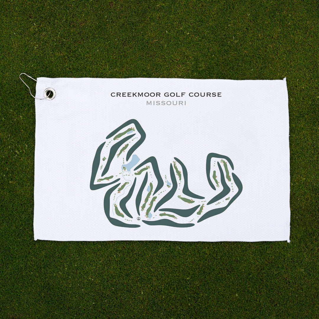 Creekmoor Golf Course, Missouri - Printed Golf Course