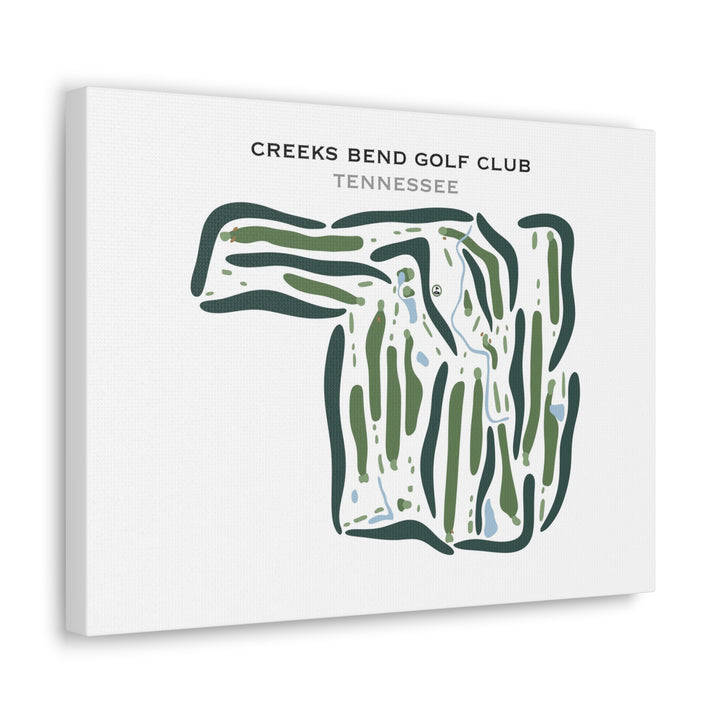 Creeks Bend Golf Club, Tennessee - Printed Golf Courses