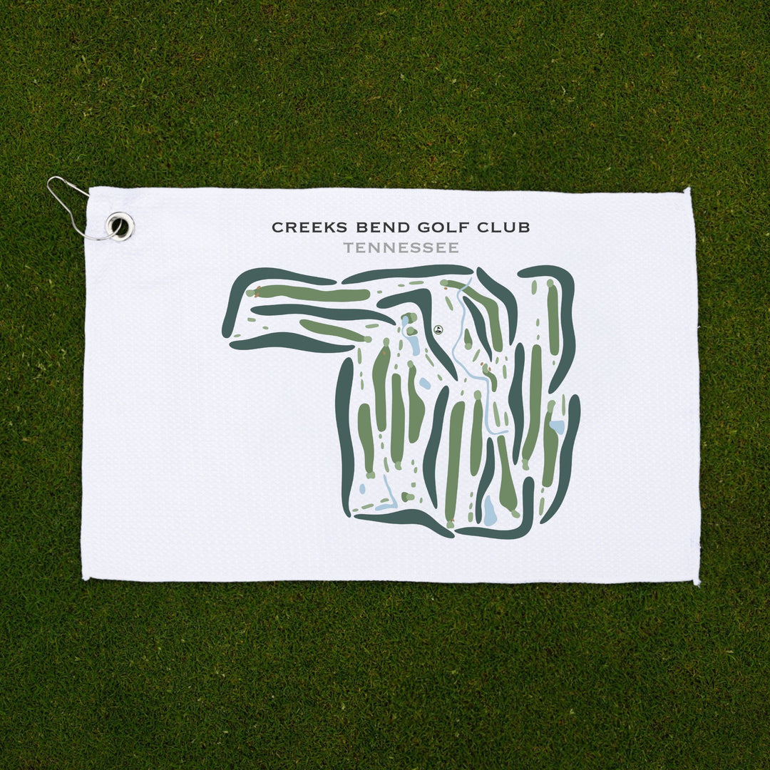 Creeks Bend Golf Club, Tennessee - Printed Golf Courses