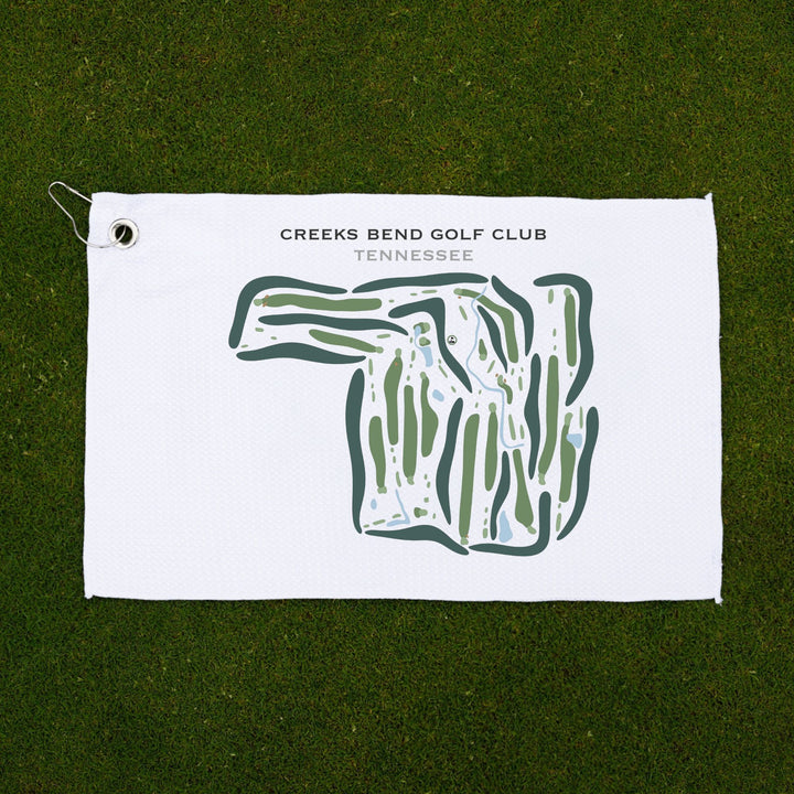 Creeks Bend Golf Club, Tennessee - Printed Golf Courses